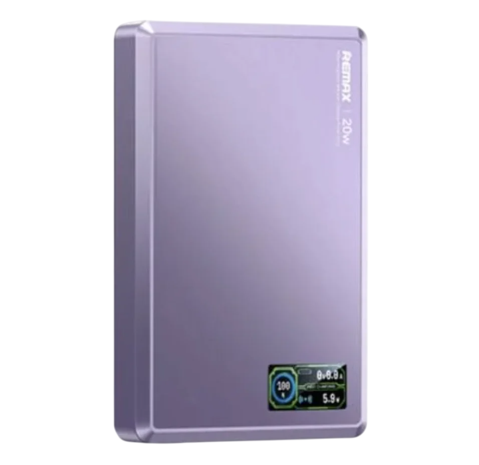 Повербанк Remax FP-37 10000mah 20W MagSafe Magnetic Wireless Purple (101287)