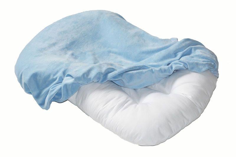 Чехол на матрасик-позиционер для детей Лежебока велюр Голубой (144105) Чехол на матрасик-позиционер для детей Лежебока велюр Голубой (144105)