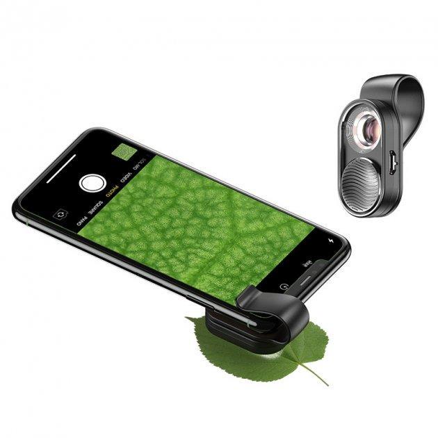 Линза-микроскоп Apexel APL-MS01 для смартфона 100x (A62228) - фото 6
