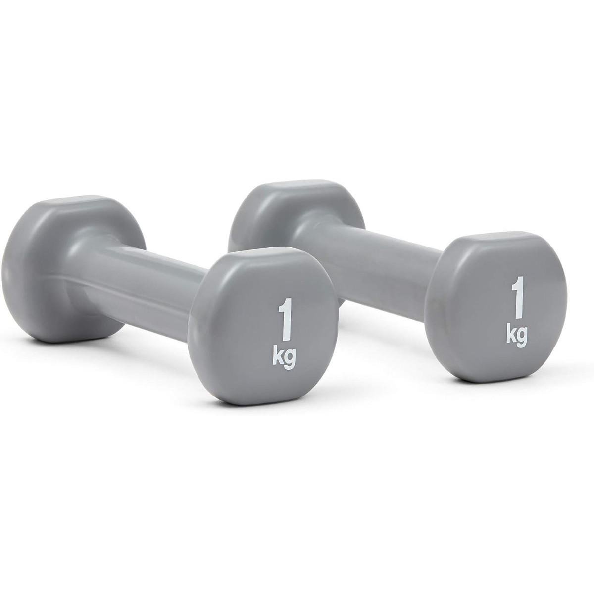 Гантели Reebok Dumbbells 1 кг Серый (RAWT-16151)