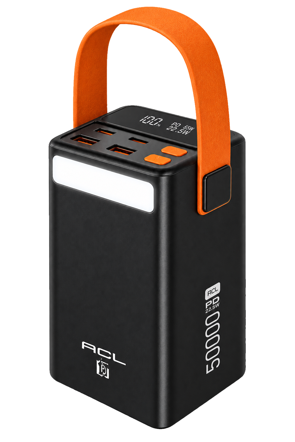 Повербанк ACL PW-156 50000 mAh 65W PD Fast Черный