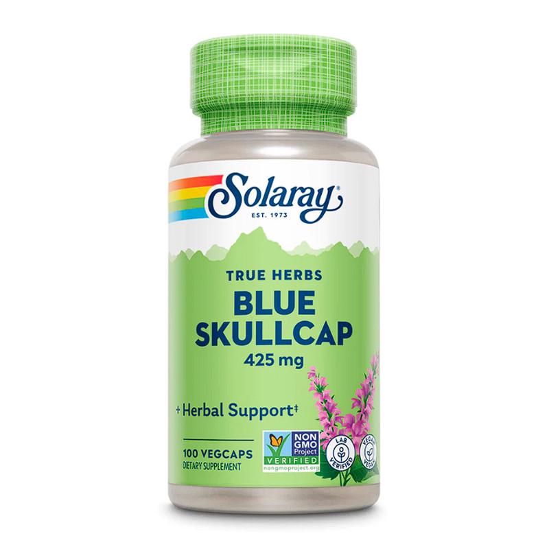 Синий шлемник Solaray Blue Skullcap 100 капс. (20199-01)