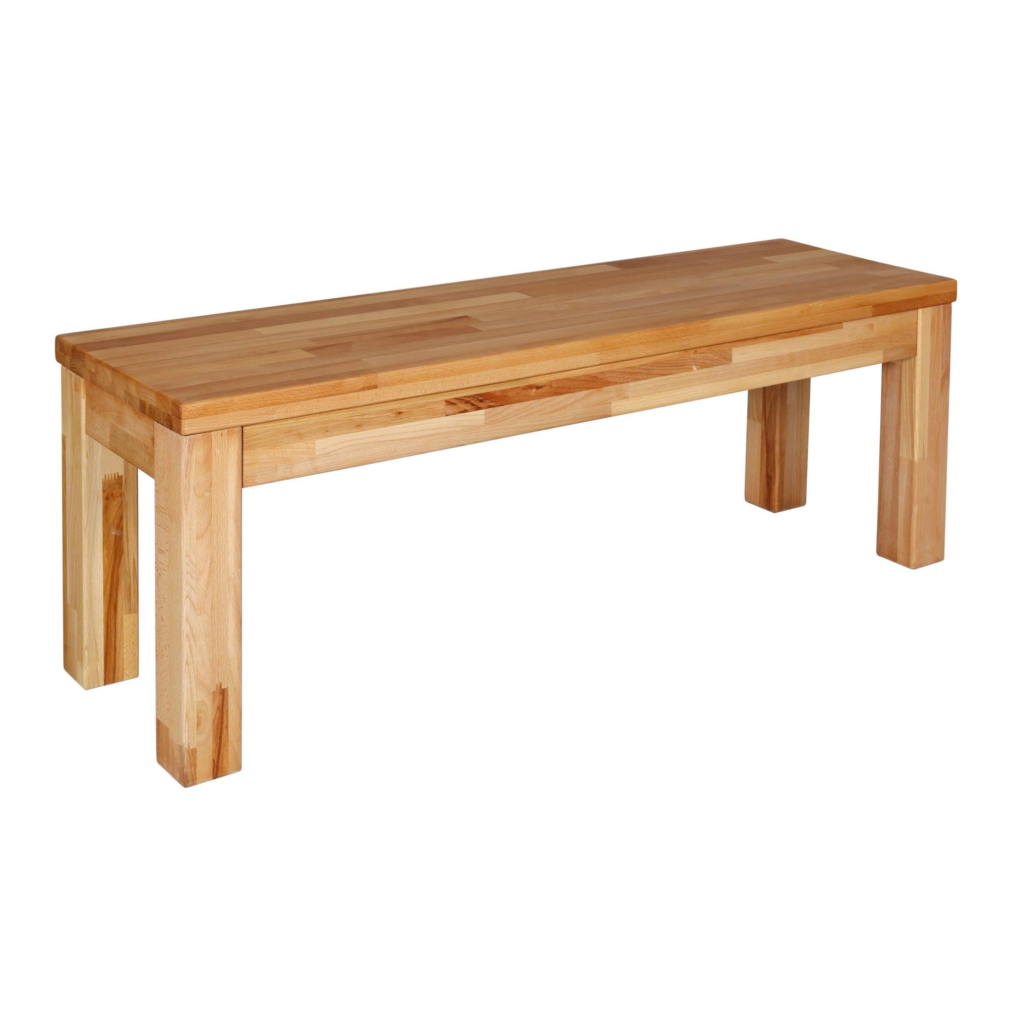 Лавка деревянная KROKWOOD MILANO из массива бука 1000x350x450 мм