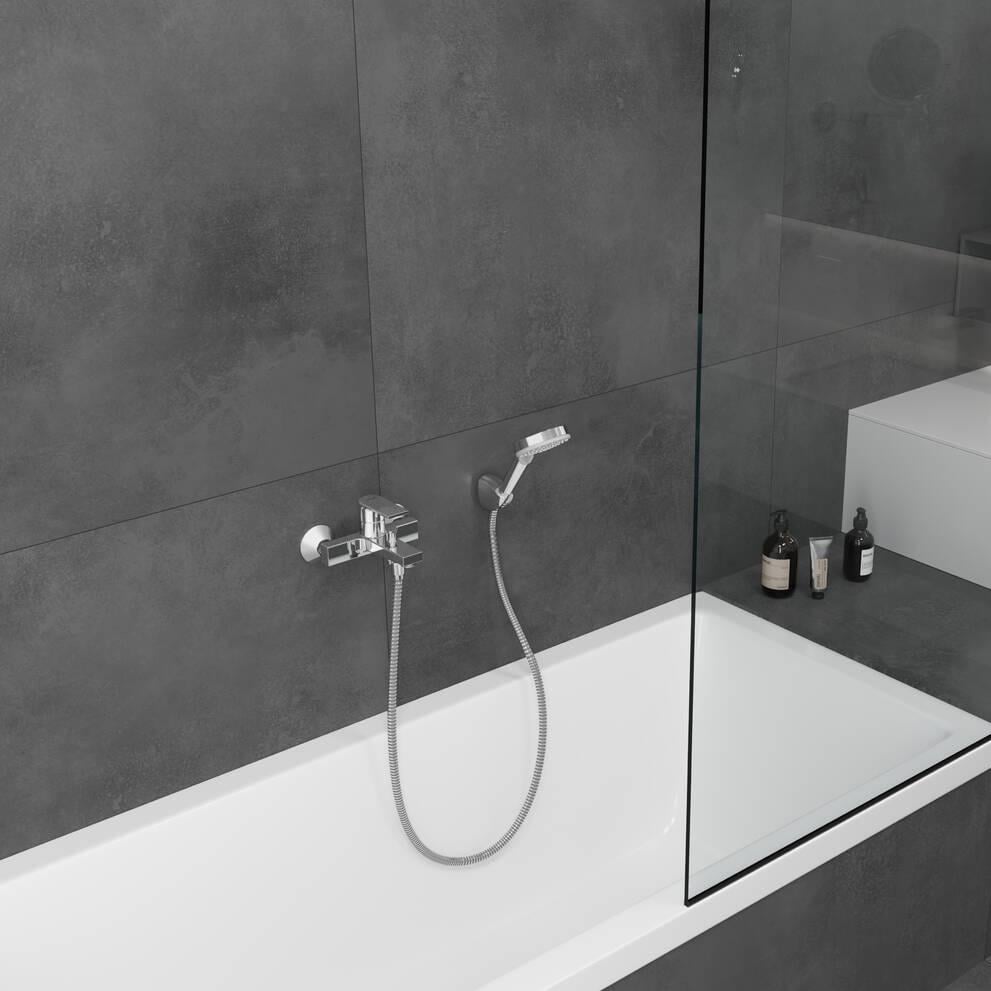 Смеситель для ванны Hansgrohe Vernis Shape (71450000) - фото 3