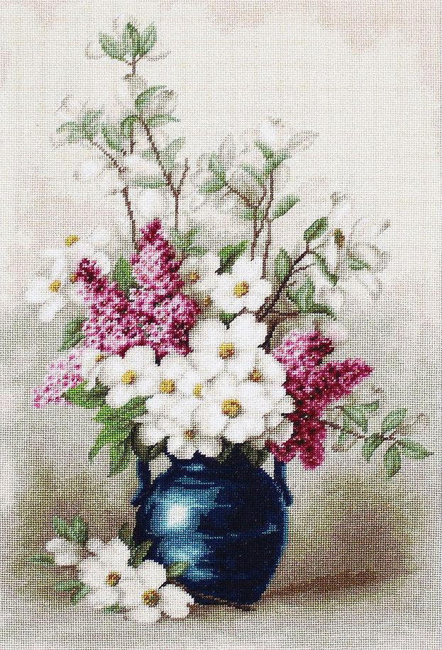 Набір для вишивання хрестиком G514 Бузок з жасмином (G514)