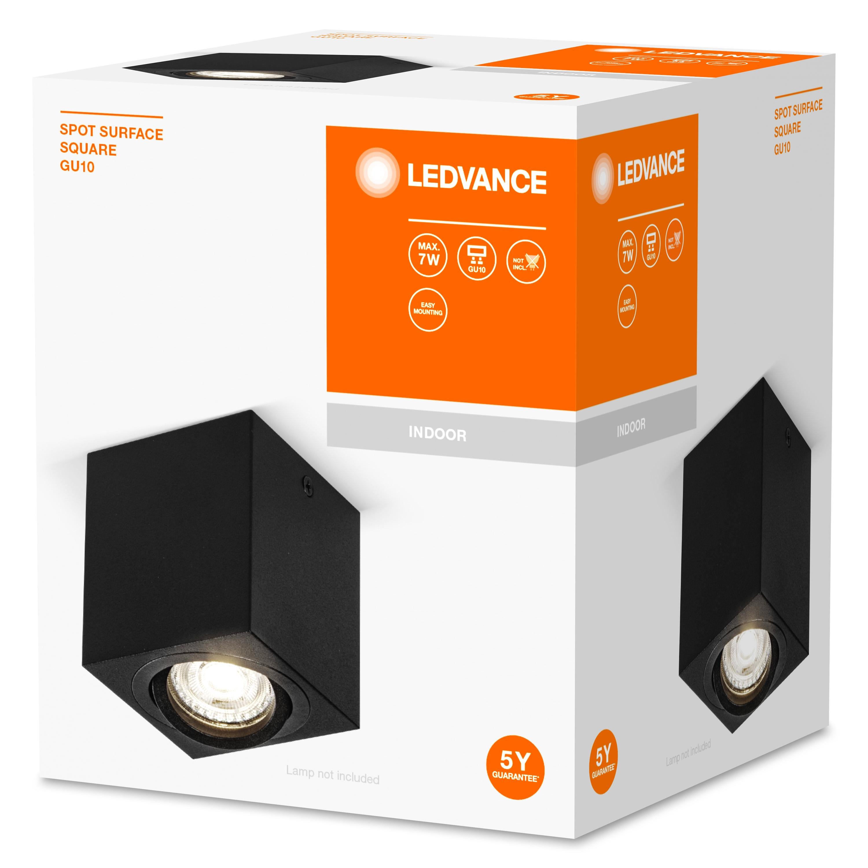 Світильник спотовий світлодіодний Ledvance SURFACE 7 W 220 V GU10 80х95х80 мм (4058075758681) - фото 3