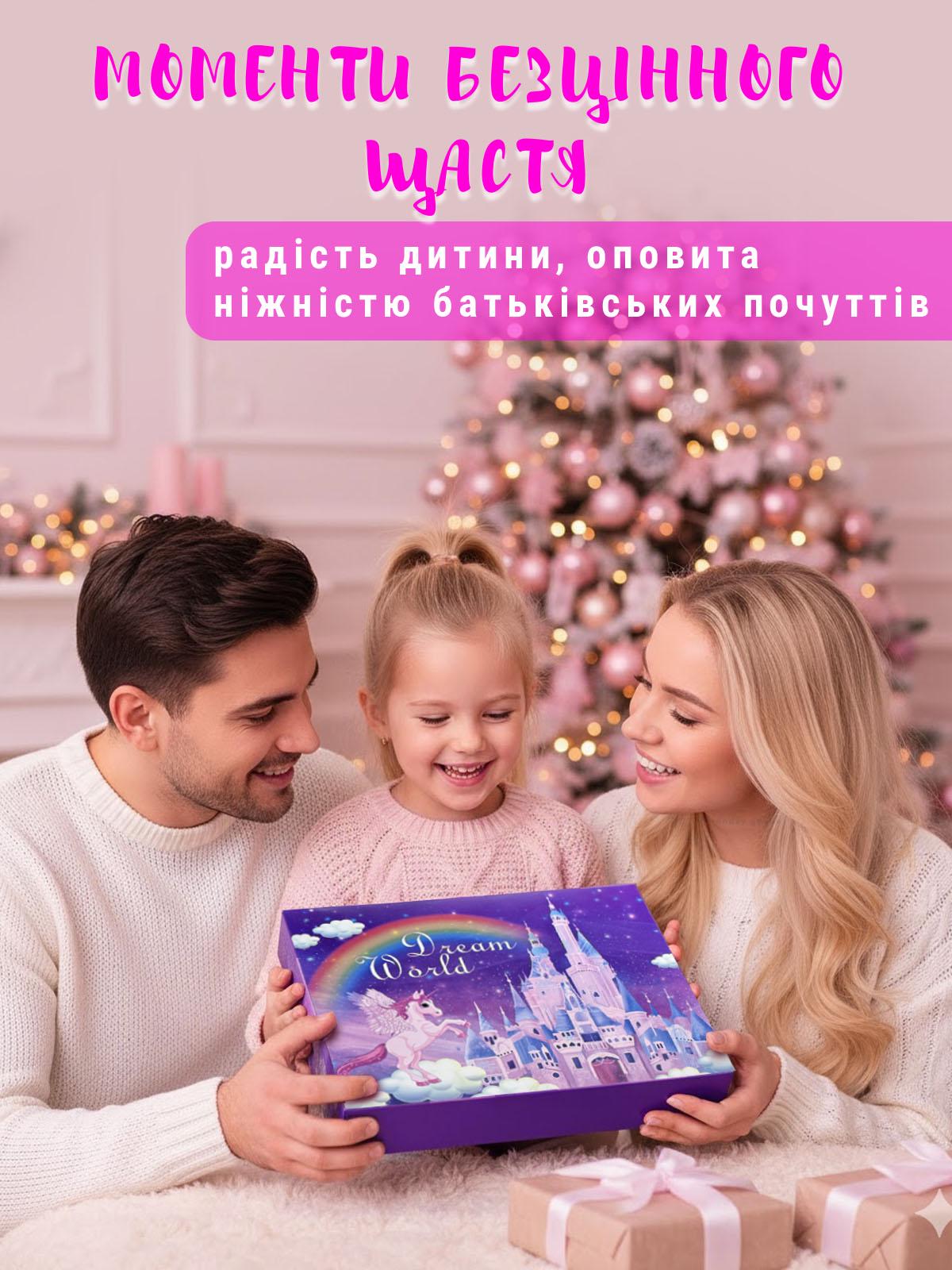 Адвент-календар біжутерія прикраси для дівчинки Єдиноріг Unicorn Magic на 24 вікна для на 32 подарунки (29829354) - фото 4 Адвент-календар біжутерія прикраси для дівчинки Єдиноріг Unicorn Magic на 24 вікна для на 32 подарунки (29829354) - фото 4