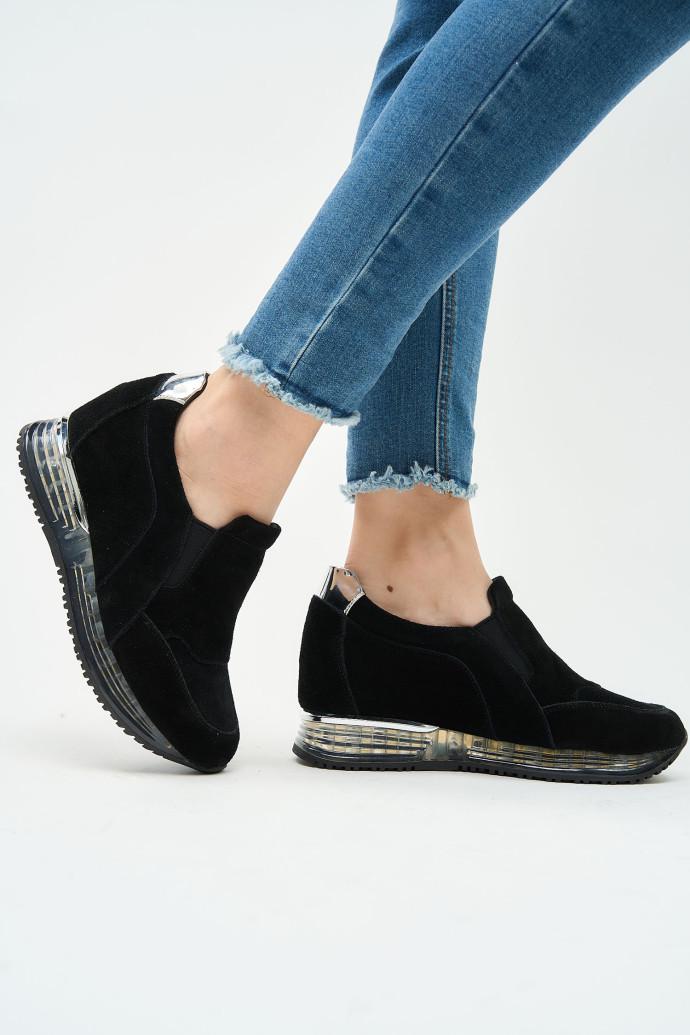 Снікерси жіночі LONZA р. 39 Чорний (174527) - фото 5 Снікерси жіночі LONZA р. 39 Чорний (174527) - фото 5