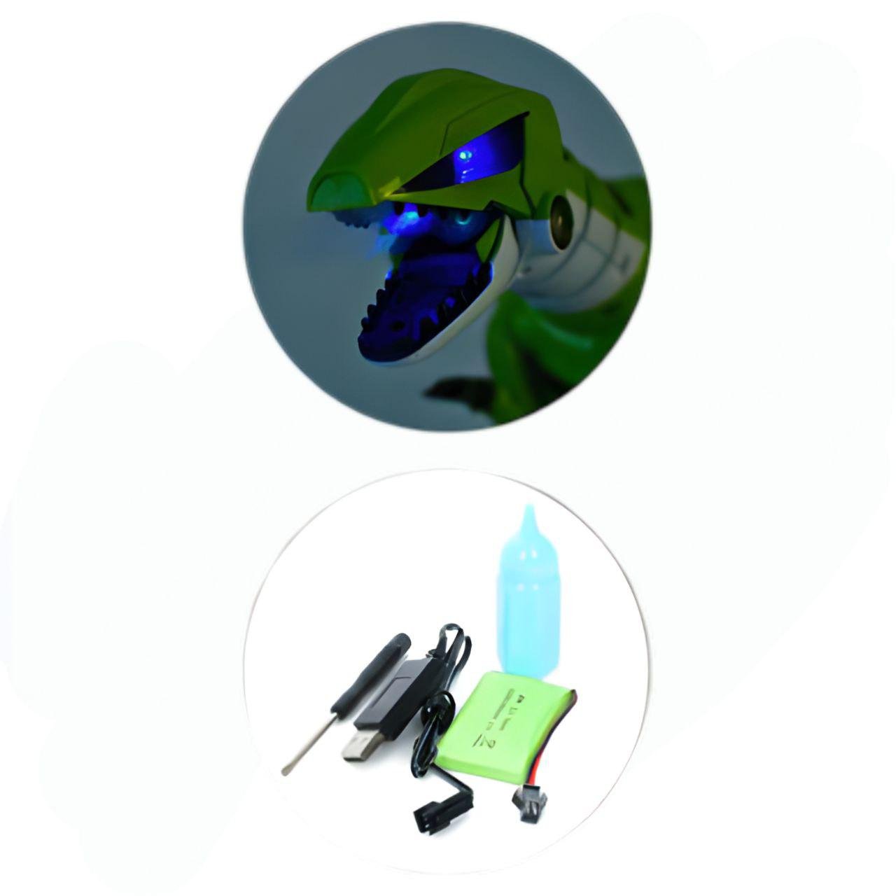 Робот-динозавр K29 ходит/танцует/рычит/реагирует на прикосновение/с паром и подсветкой (27487162) - фото 3