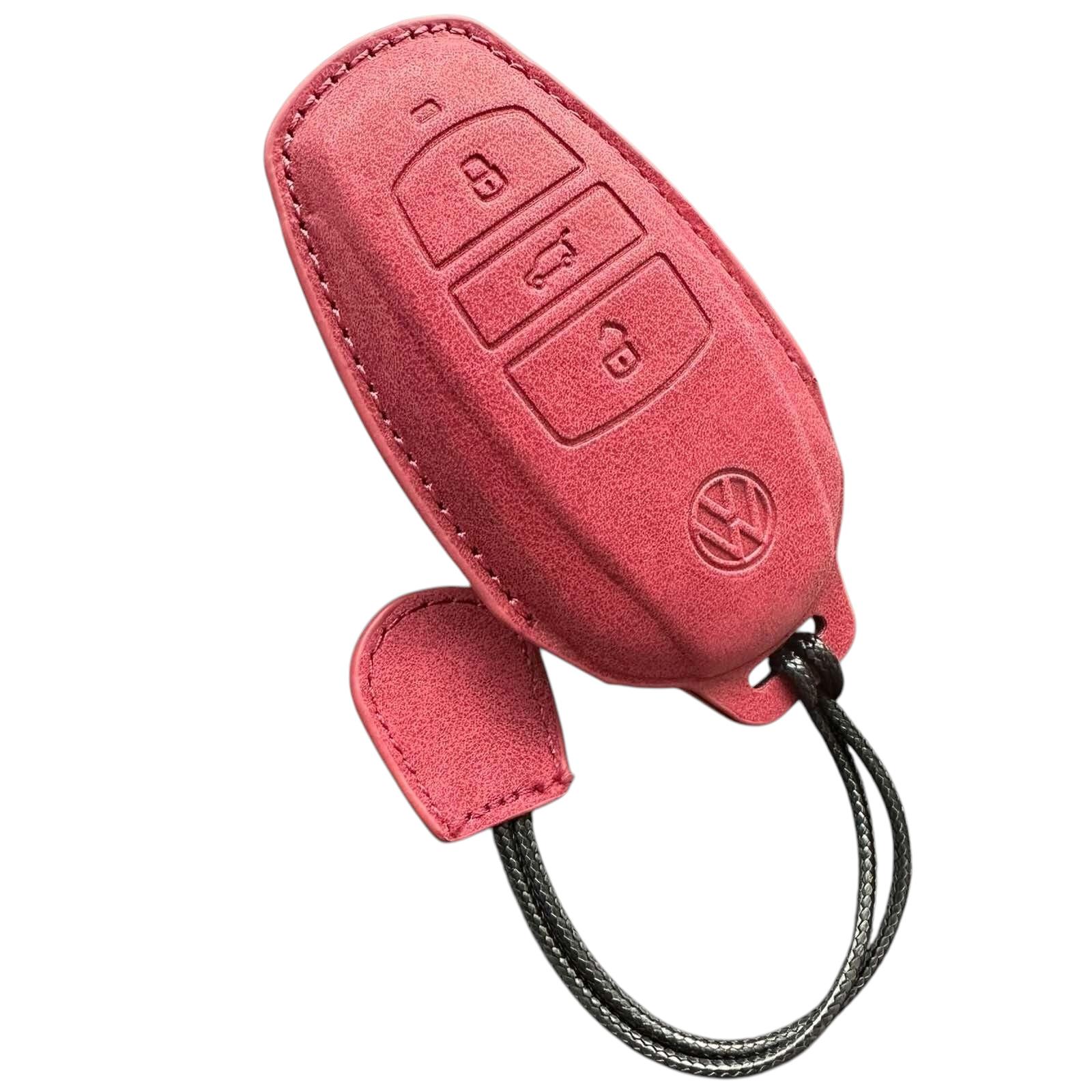 Чехол кожаный для ключа Volkswagen (vw5mfr)