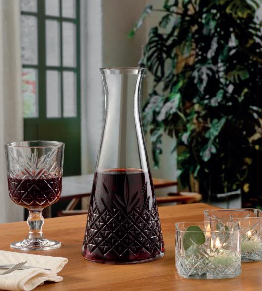 Декантер Pasabahce Timeless 80402 940 мл (118784) - фото 4 Декантер Pasabahce Timeless 80402 940 мл (118784) - фото 4