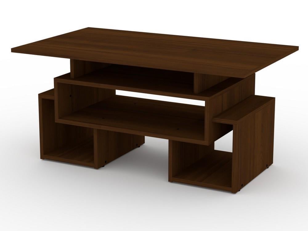 Стіл журнальний Компаніт Тандем Горіх