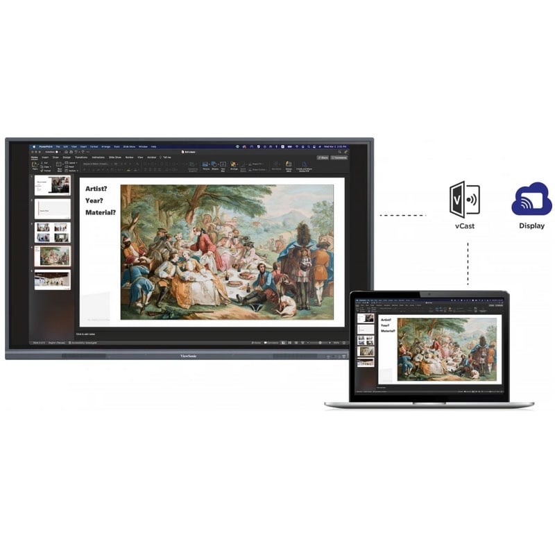 Интерактивная панель ViewSonic IFP6533-G дисплей 65" Android 13/8 128Gb 40W (tf64) - фото 19