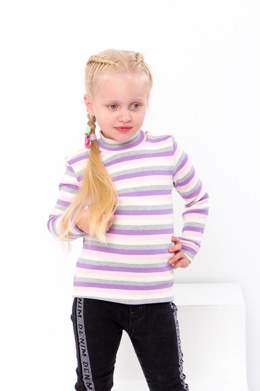 Водолазка для девочки Носи свое 140 см Серый/Сиреневый (6068-022-5-v51)