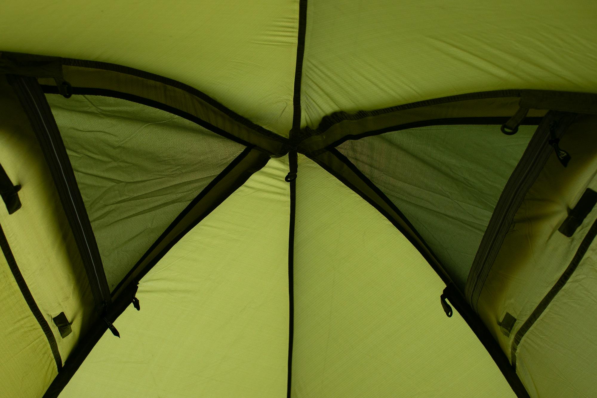 Палатка четырехместная Tramp ROCK 4 V2 с ветром и снегозащитой (UTRT-029-green) - фото 10 Палатка четырехместная Tramp ROCK 4 V2 с ветром и снегозащитой (UTRT-029-green) - фото 10