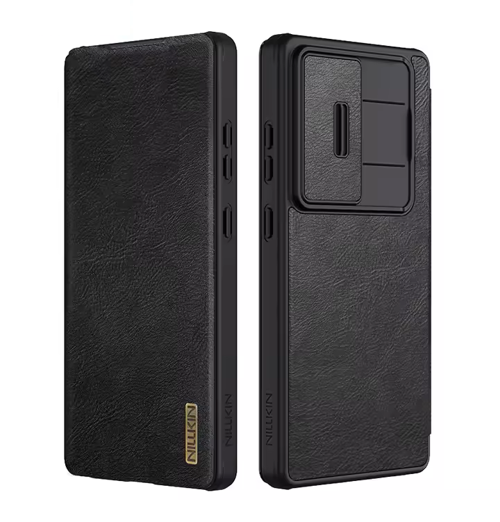 Кожаный чехол книжка Nillkin Qin Pro Leather Case для Samsung Galaxy S25 Ultra Black Кожаный чехол книжка Nillkin Qin Pro Leather Case для Samsung Galaxy S25 Ultra Black