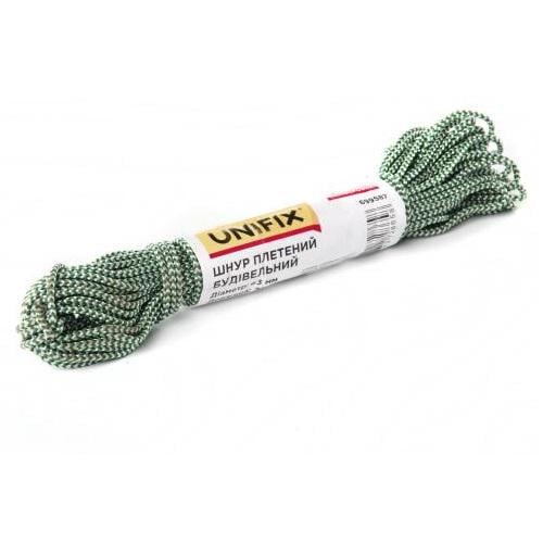 Шнур плетеный Unifix строительный цветной 1,5 мм/20 м (21790300)