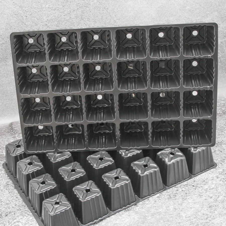 Кассеты для рассады 24 ячейки DP 8/24 - фото 4 Кассеты для рассады 24 ячейки DP 8/24 - фото 4