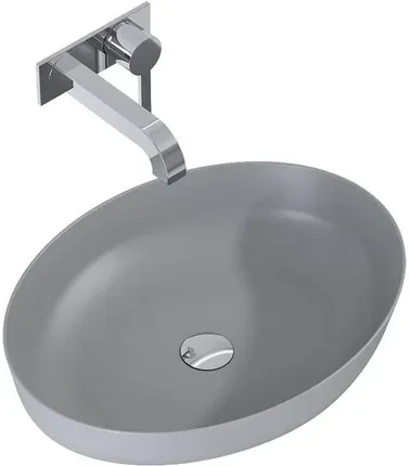 Умывальник ELITA Rika 52х40 см Light Grey Matt (145003)