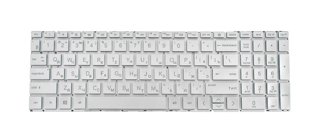 Клавіатура для ноутбука HP 15-fd з підсвічуванням клавіш (136406)