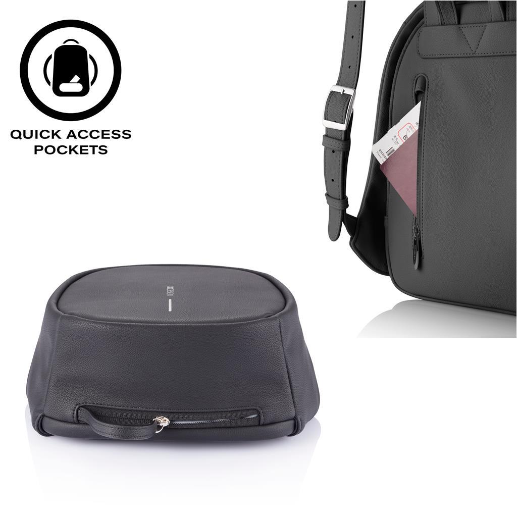 Рюкзак протикрадій Bobby Elle Чорний - фото 6 Рюкзак протикрадій Bobby Elle Чорний - фото 6