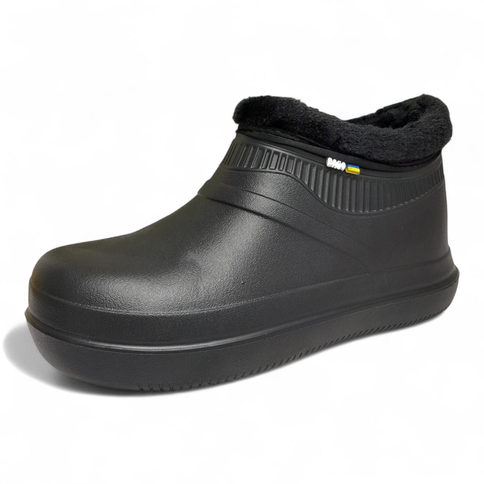 Галоши женские высокие утепленные dagostyle с декоративным мехом р. 37 24,5 см Черный (2764533732) - фото 3 Галоши женские высокие утепленные dagostyle с декоративным мехом р. 37 24,5 см Черный (2764533732) - фото 3