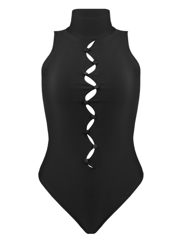 Боді жіноче Fox Lingerie XS/S Чорний (Body-Wave)