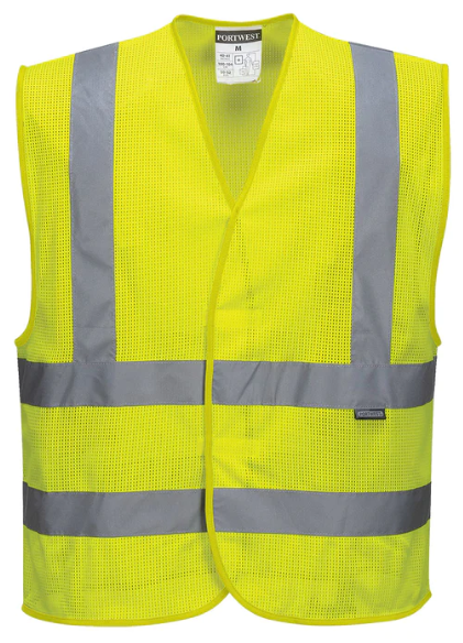 Жилет сигнальный сетчатый PORTWEST C370 Hi Vis Vest L/XL Желтый (C370YERL/XL)