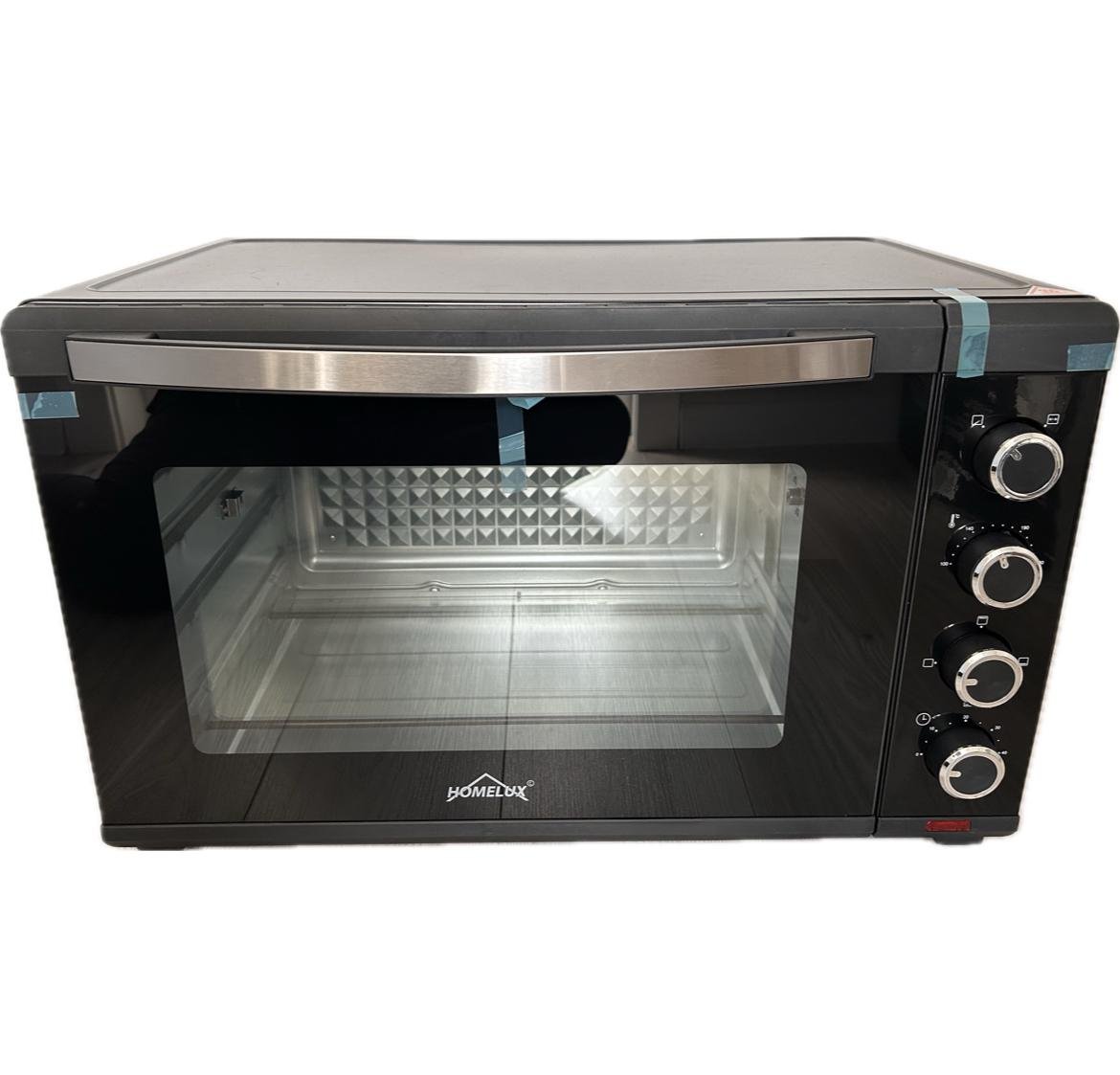 Духовка-гриль электрическая для кур HOMELUX TG60B4-R 60L 2000W