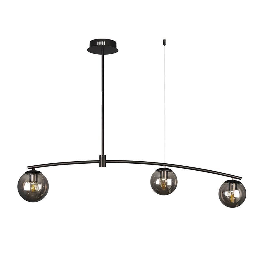 Люстра молекула подвесная Levistella 7529827-3 BK/BK черный плафон Черный