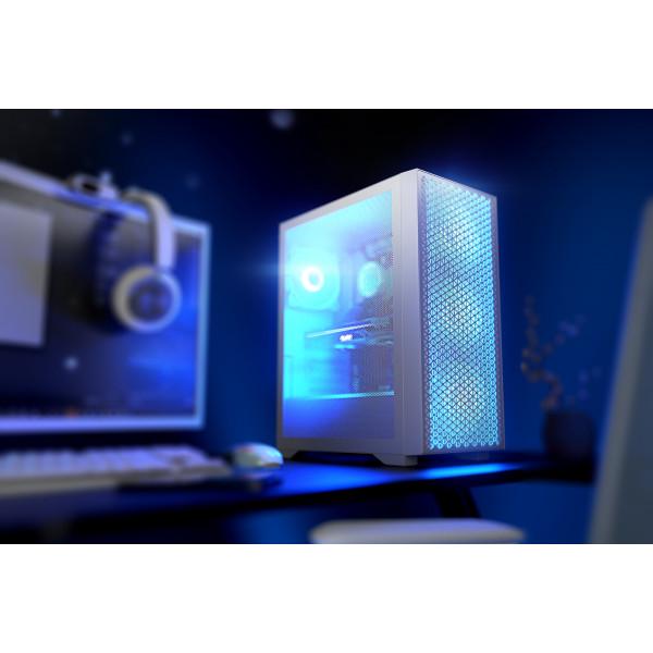 Корпус для компьютера LogicConcept DART PRO Midi-Tower ATX Mesh 4x120 мм ARGB White (AT-DART-PRO-ARGB-20) - фото 6