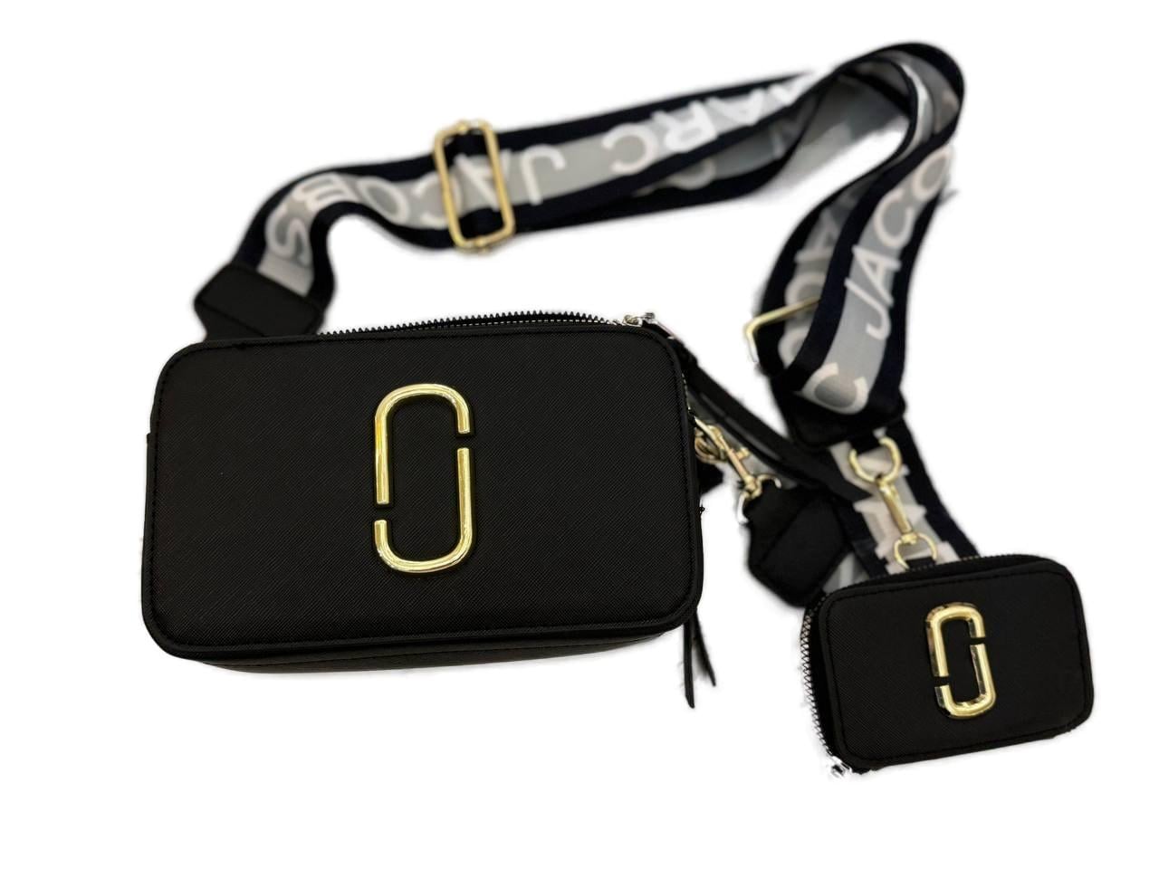 Сумка Marc Jacobs The Snapshot Black Gold