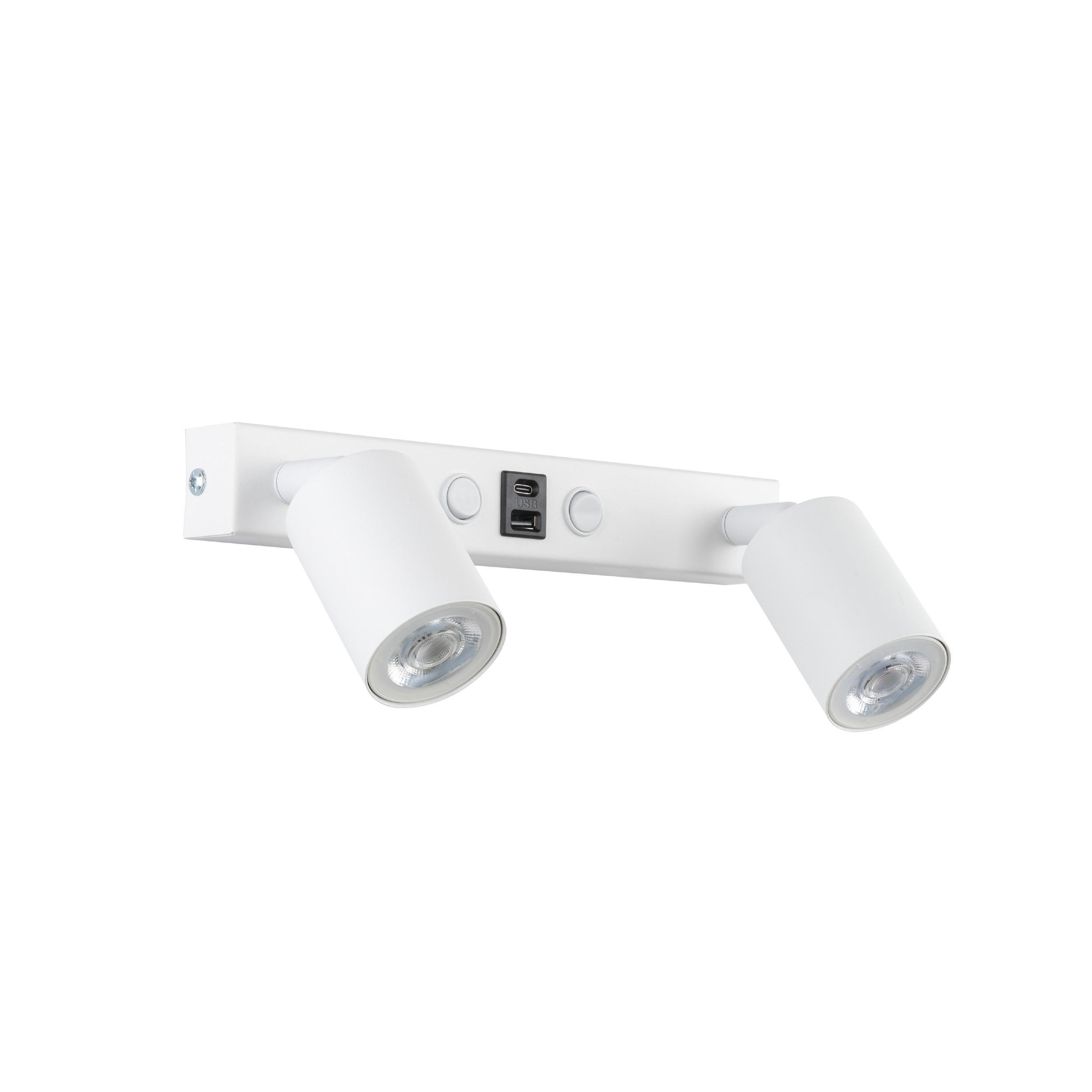 Бра TK Lighting TOP 2 Z USB White (10276)