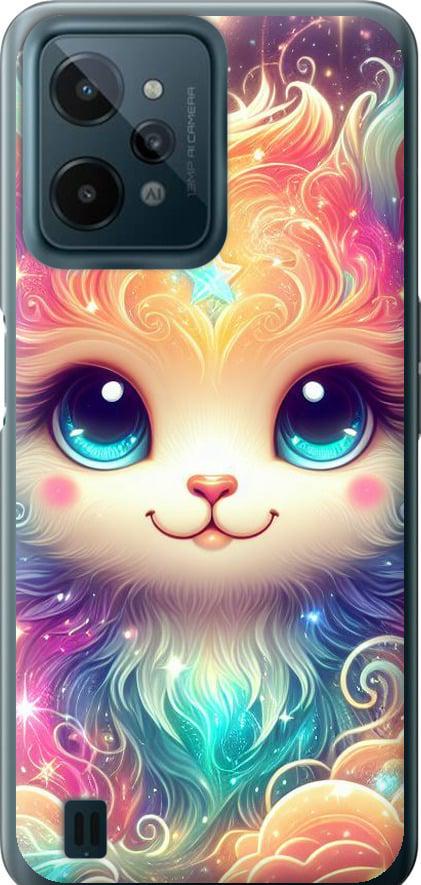Чехол на Realme C31 Сказочный котенок (5813u-2593-42517)