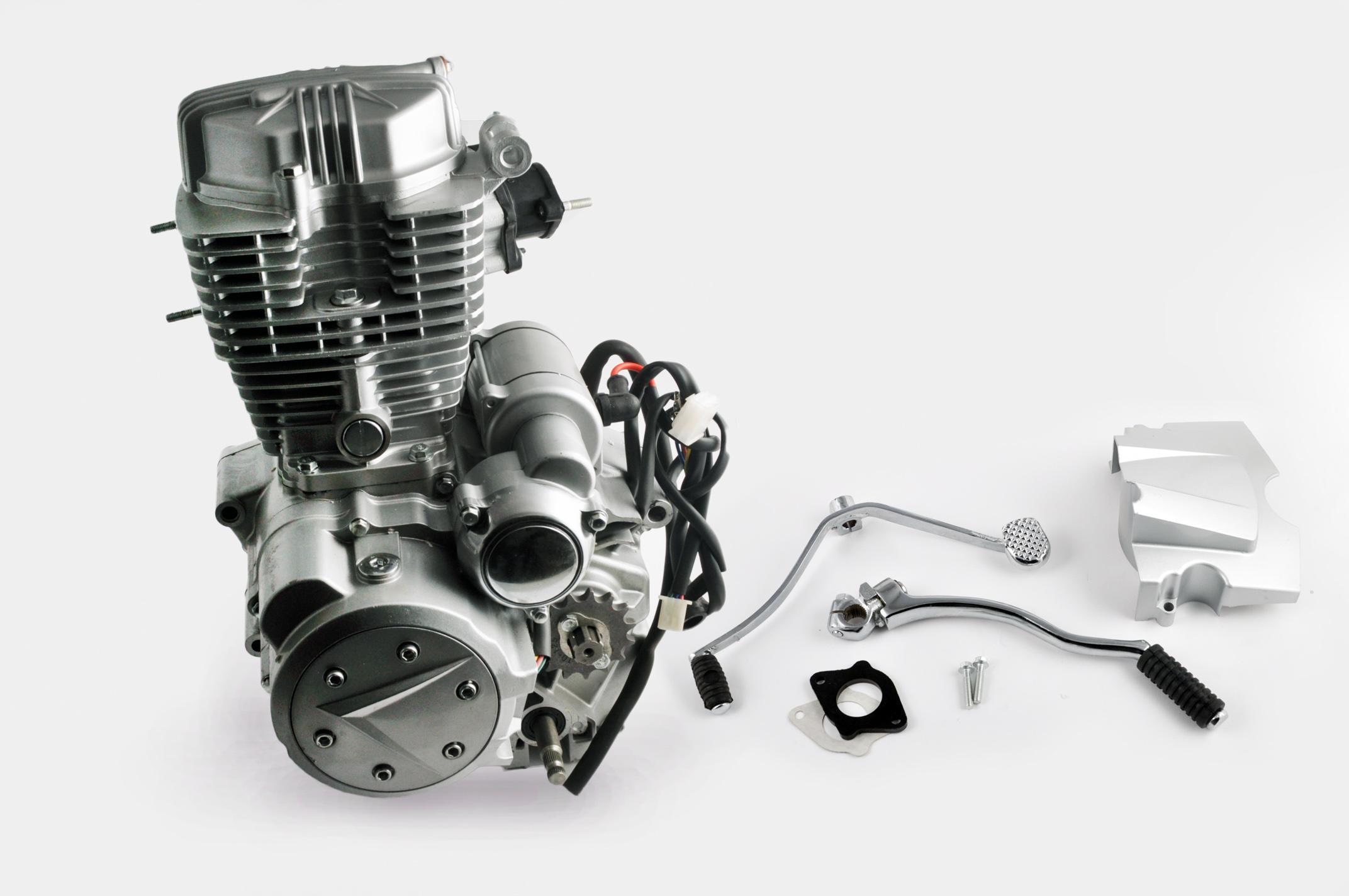 Двигатель ZUBR 163FML для 4T CG200 (V-2741)