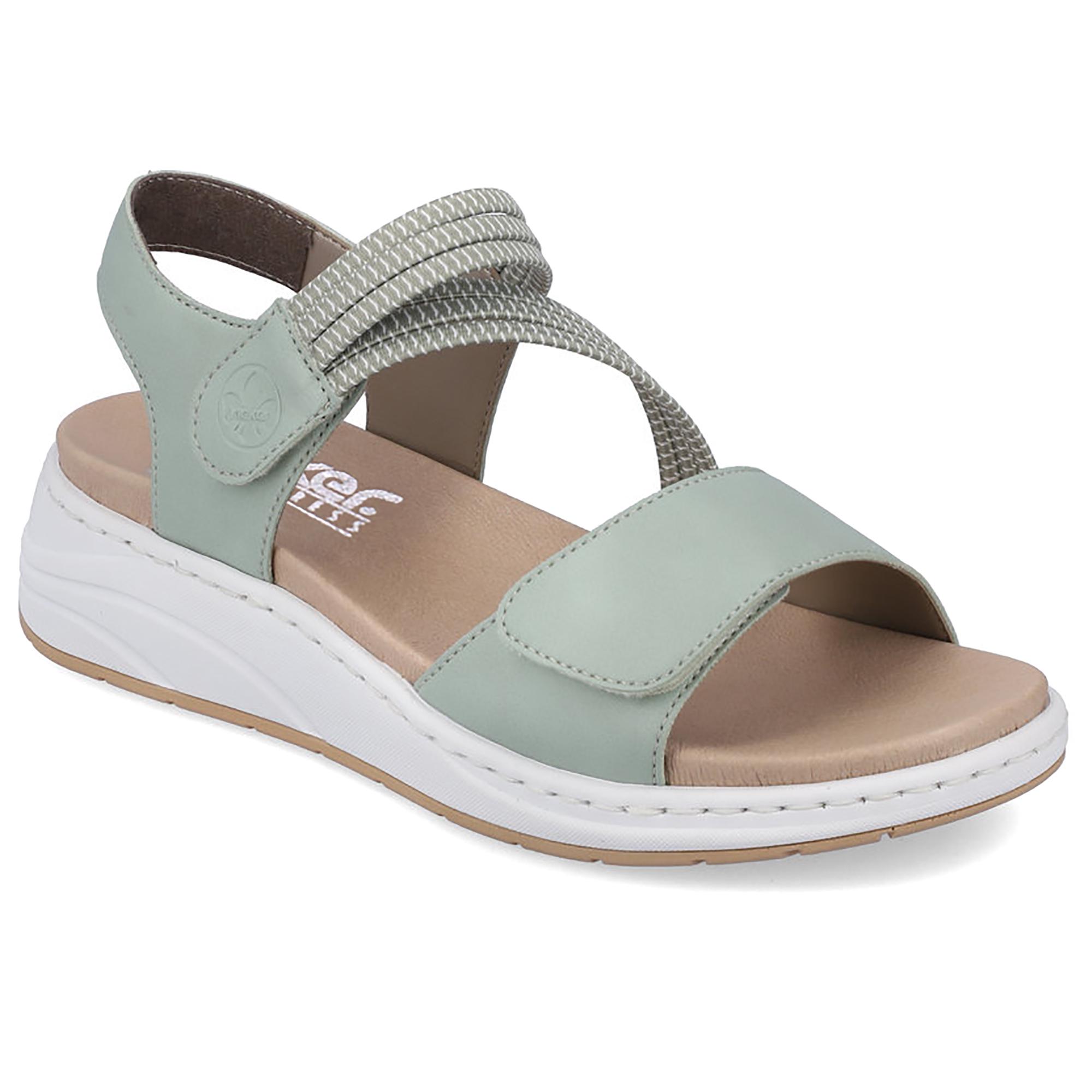 Сандалии летние женские Rieker р. 39 Зеленый (060130-39)