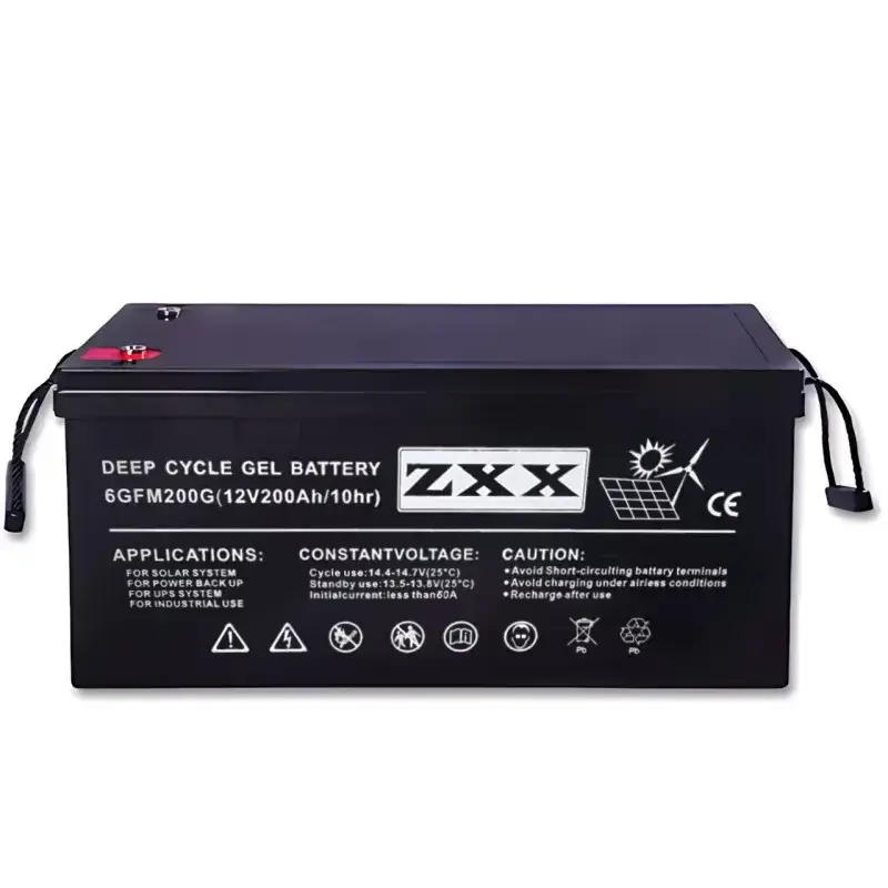 Аккумулятор гелевый для инверторов и электростанций ZXX 12V 200 Ah (29163134)