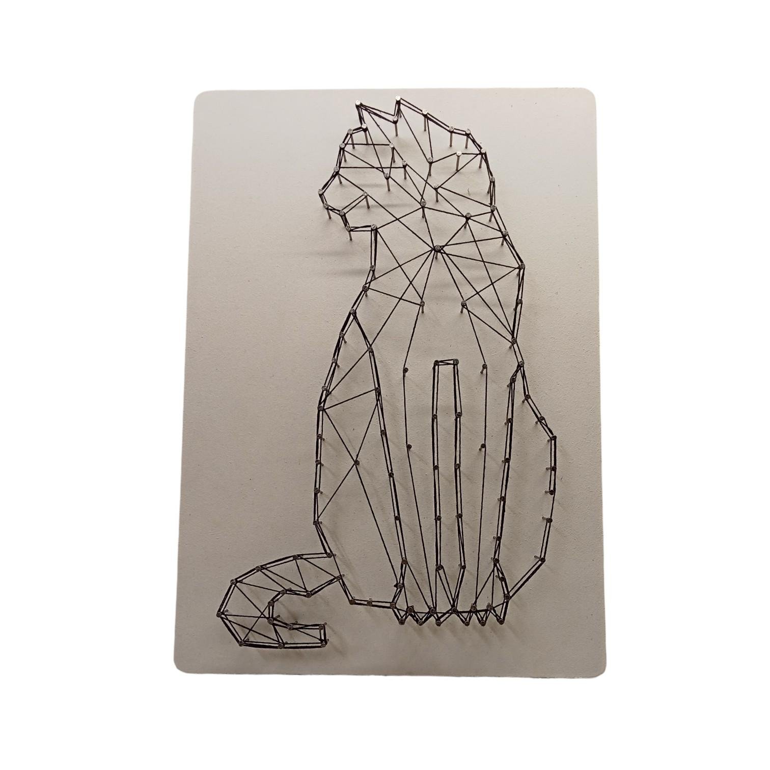 Набір для творчості стринг-арт Кіт А4 210х300 мм (30727959)