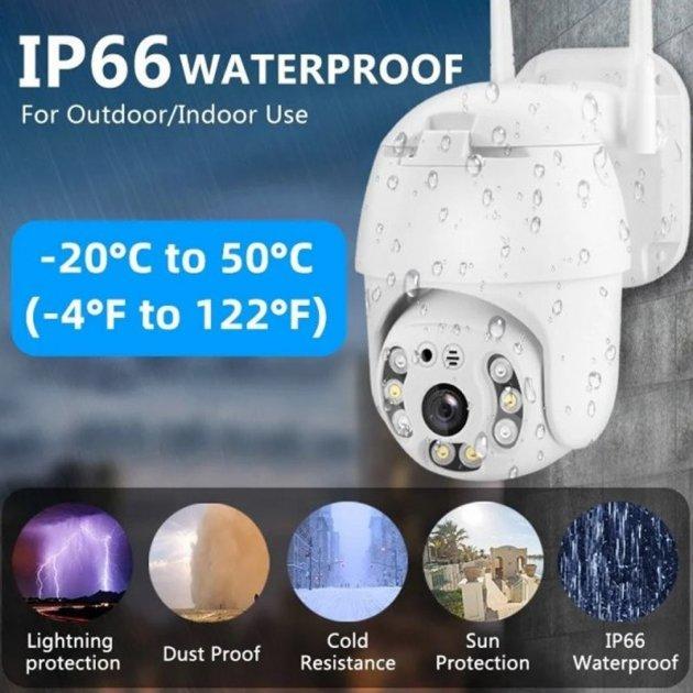 ᐉ Камера видеонаблюдения уличная PTZ Wi-Fi xm 2mp с удаленным доступом ...