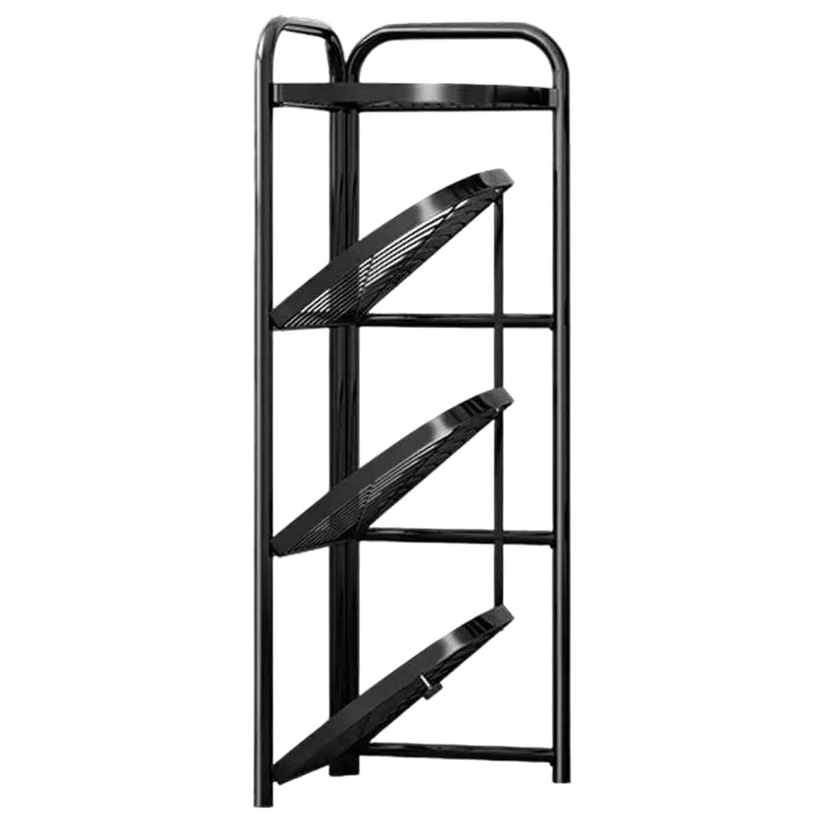 Полка стелаж угловая Storage Rack складная 4 яруса 51х35х120 см (M50285)