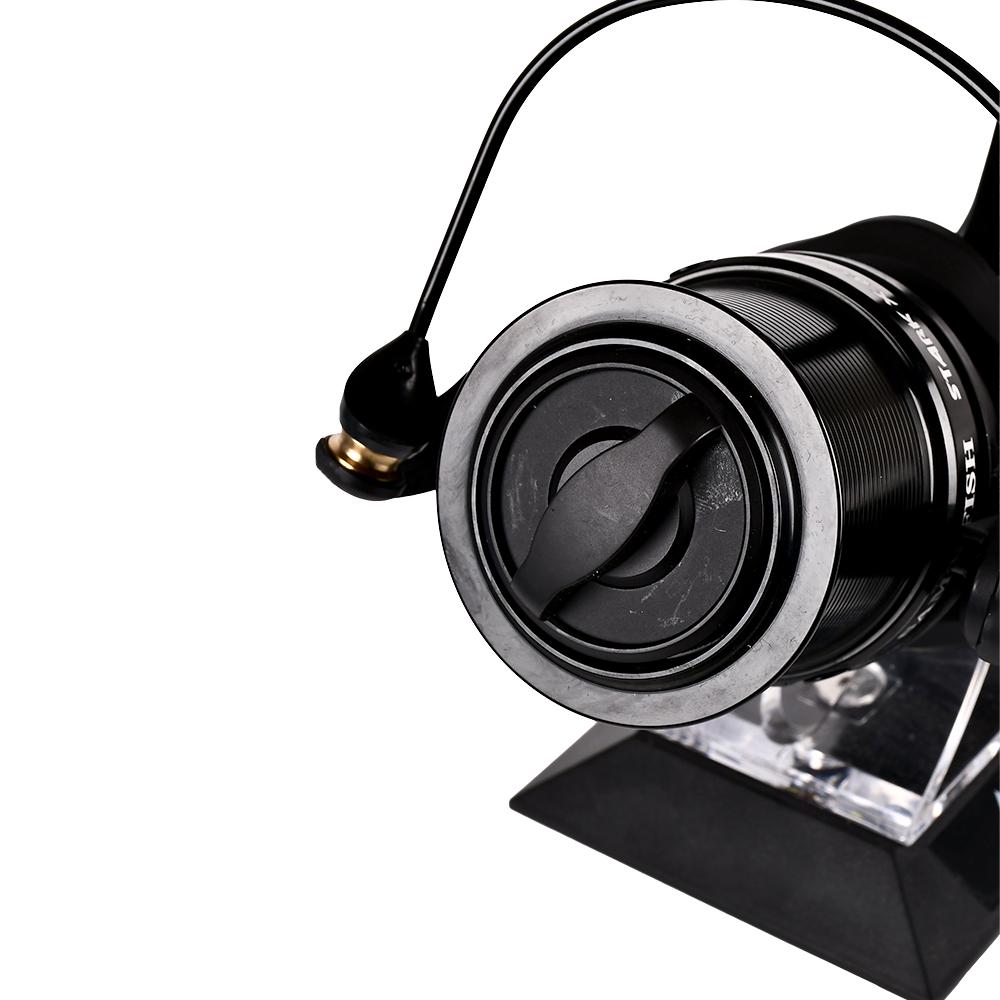 Котушка риболовна карпова Sams Fish Stark X 6000 6+1bb 4.7:1 з бейтранером металева шпуля Black (SF24342-6) - фото 2 Котушка риболовна карпова Sams Fish Stark X 6000 6+1bb 4.7:1 з бейтранером металева шпуля Black (SF24342-6) - фото 2