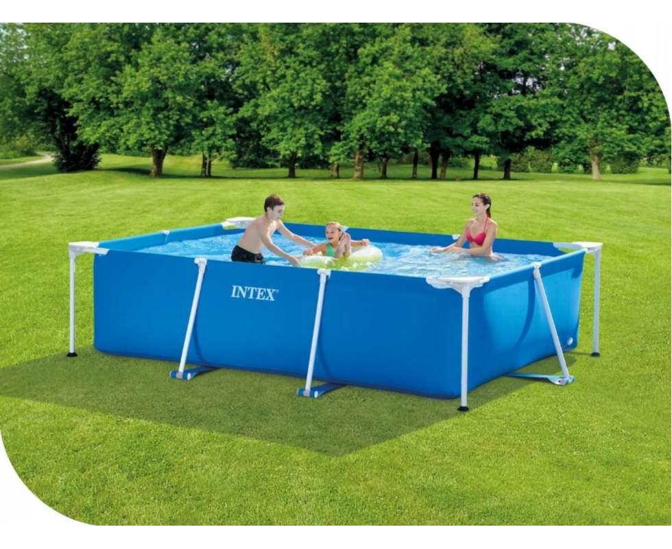 Бассейн каркасный Intex 300 x 200 x 75 см Синий (28272) - фото 6