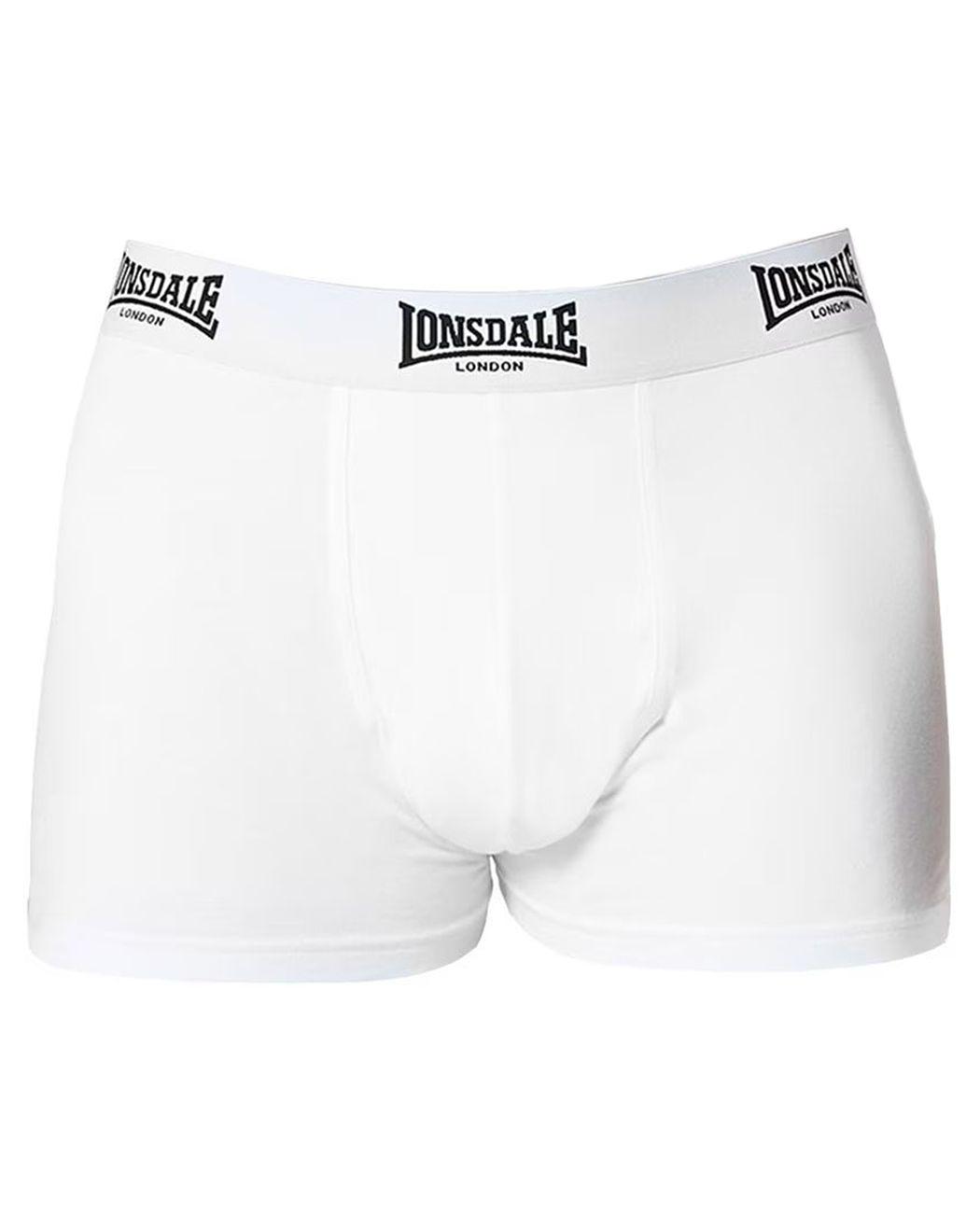 Трусы-боксеры мужские Lonsdale 422011-01 L Белый (2422011014308) Трусы-боксеры мужские Lonsdale 422011-01 L Белый (2422011014308)