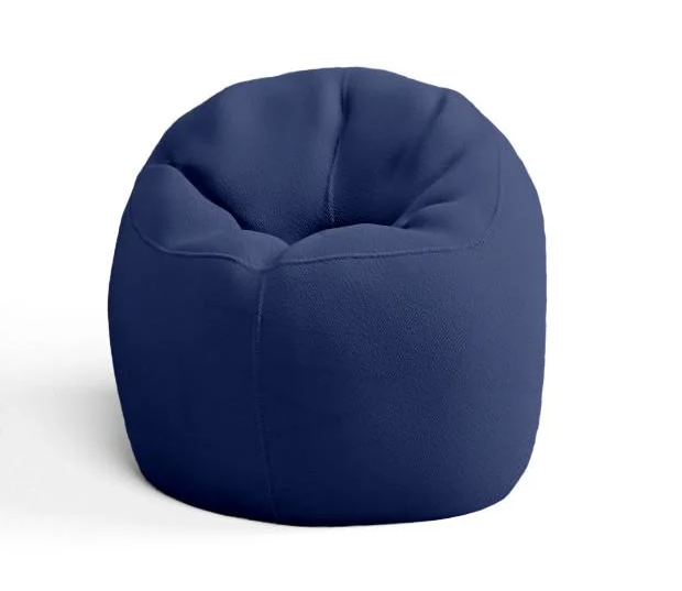 Кресло-мешок SkyPuff Облако Victory велюр 100 см Navy (10001063)