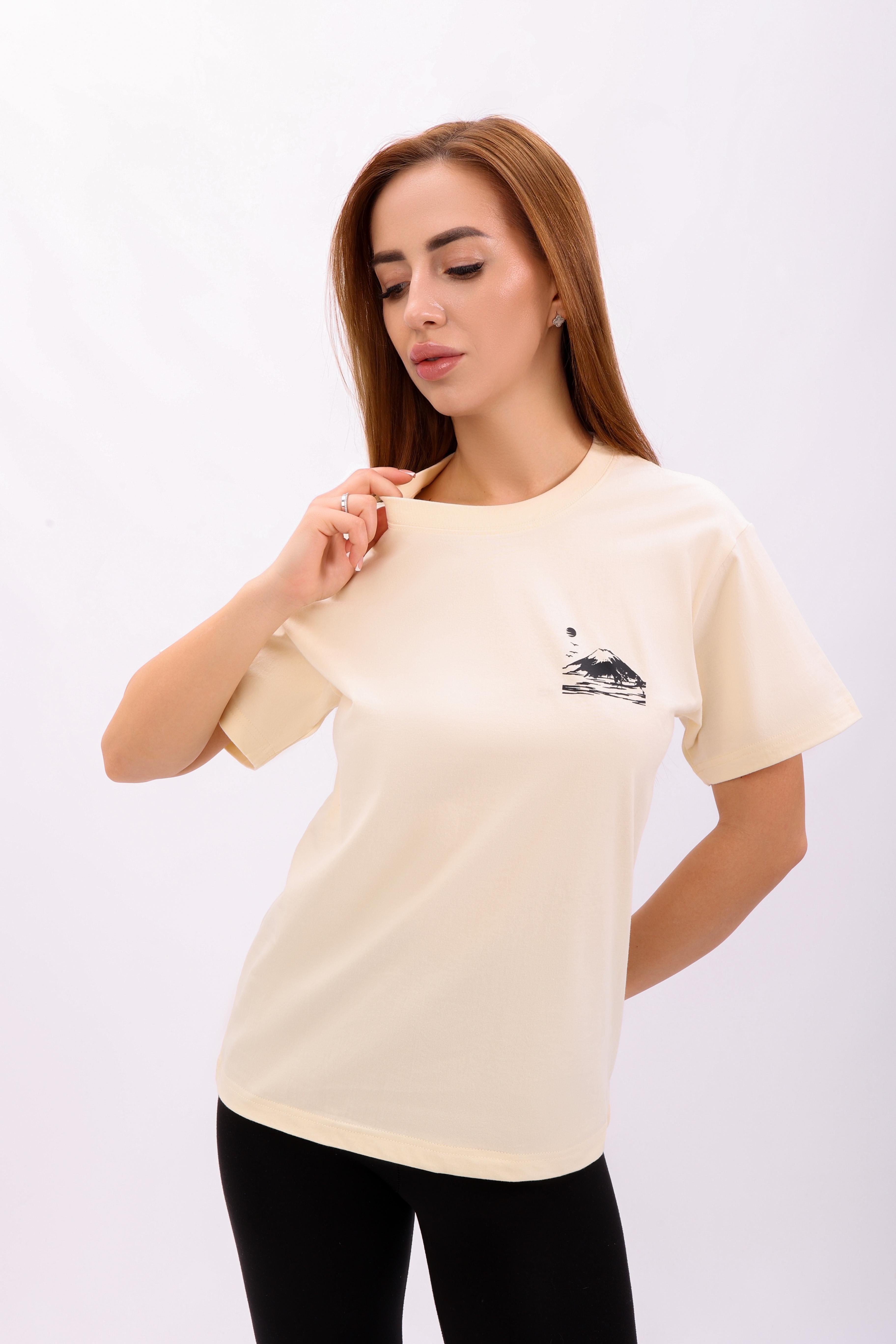 Футболка женская Where Uwear 347112 S Желтый (347112_S)