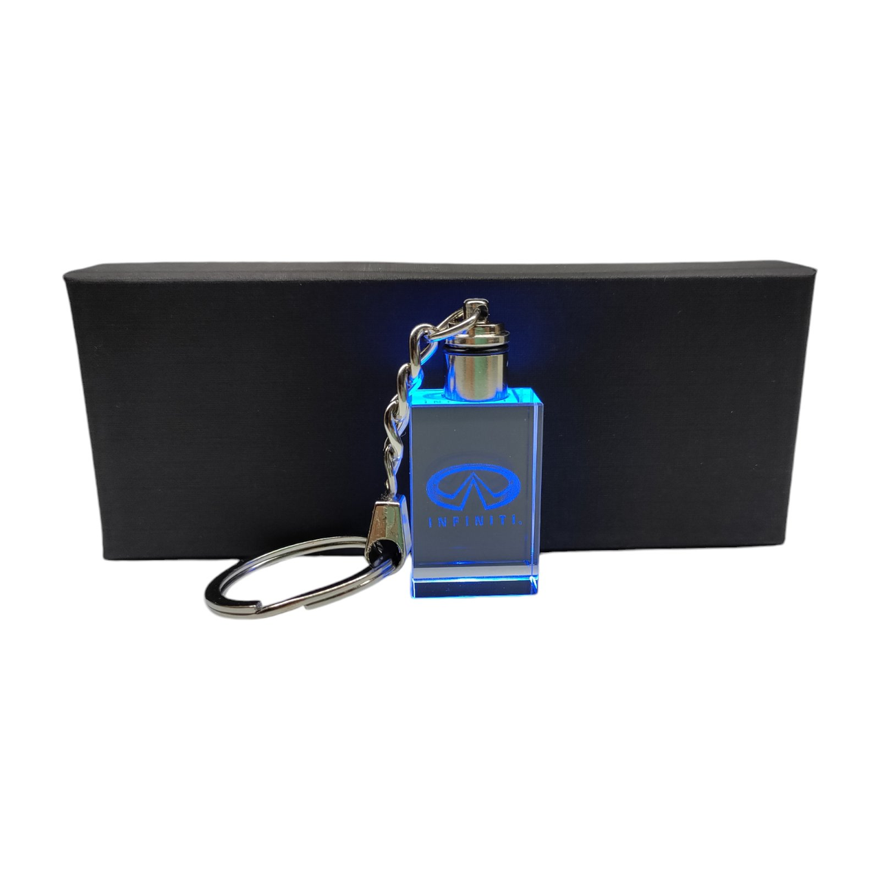 Брелок LED Кристалл INFINITI прямоугольный (2313594649)