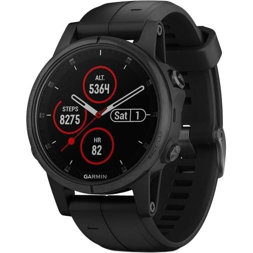 Смарт-годинник Garmin Fenix 5S Plus Sapphire Black with Black Band (010-01987-03) Смарт-годинник Garmin Fenix 5S Plus Sapphire Black with Black Band (010-01987-03)