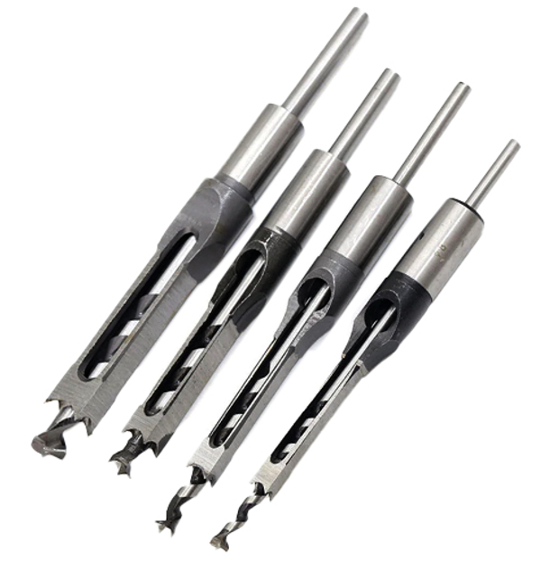 Набор сверла для квадратных отверстий или сверло уаттса 4 шт. 6,4/8/9,5/12,7 мм (Y01267)