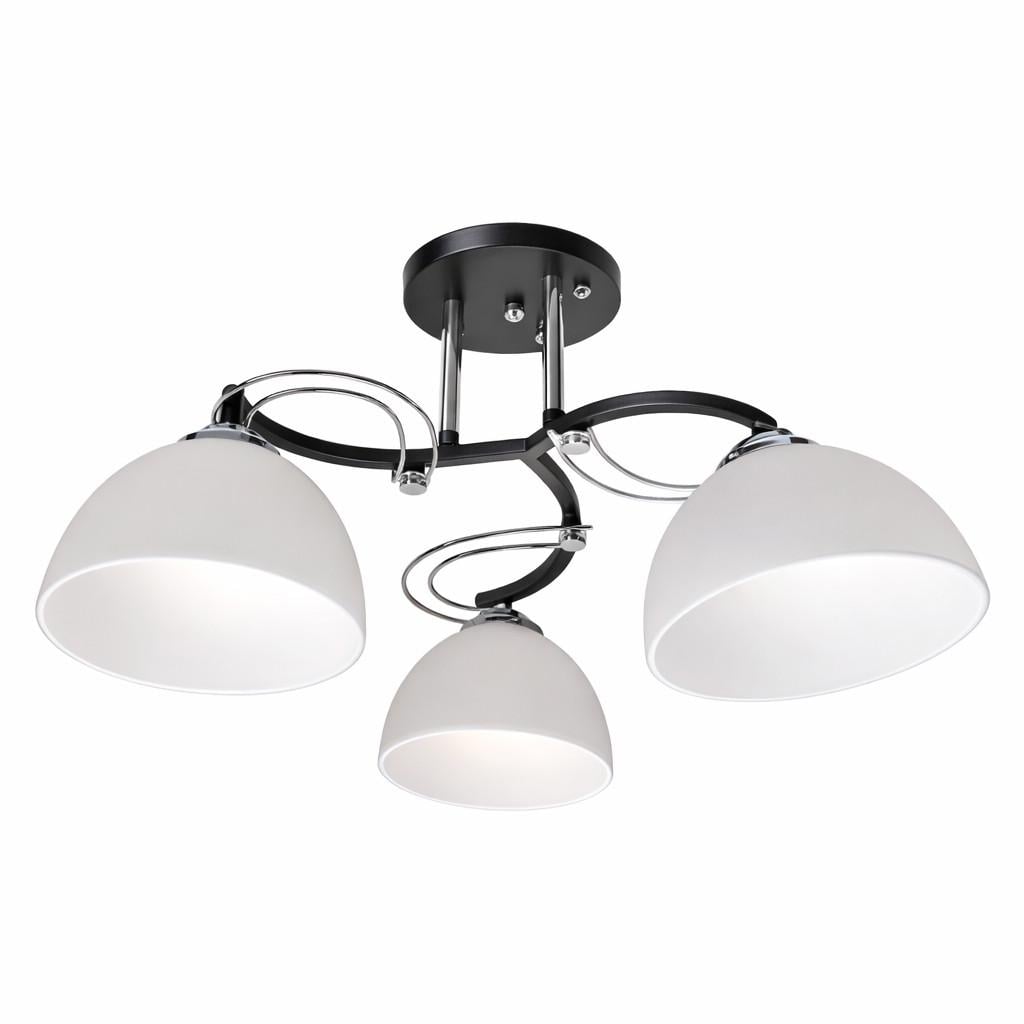 Люстра стельова Numina JR-6004/3BLK+CR Чорний (32695671)