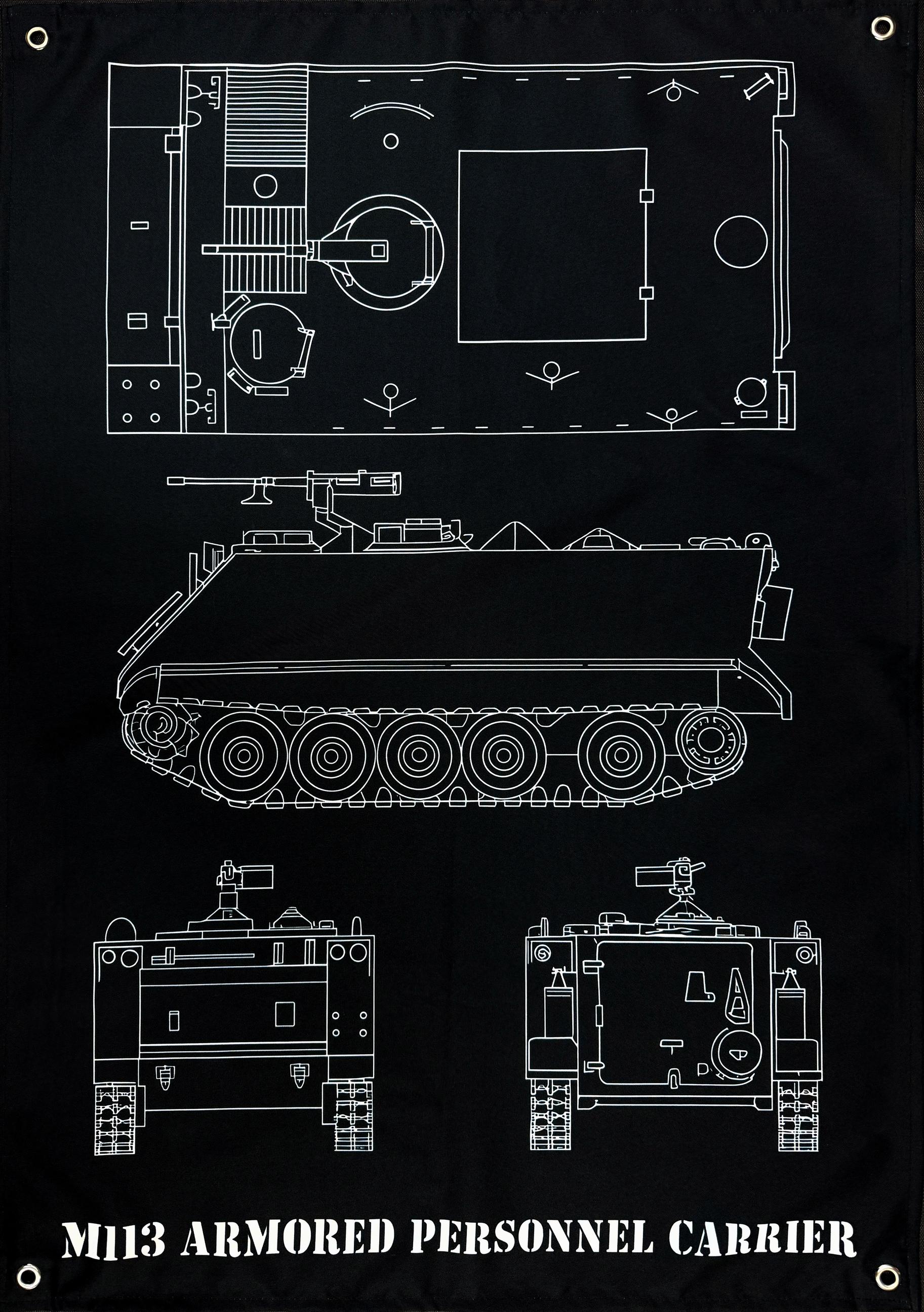 Банер Бронетраспортер М113 (30393913)
